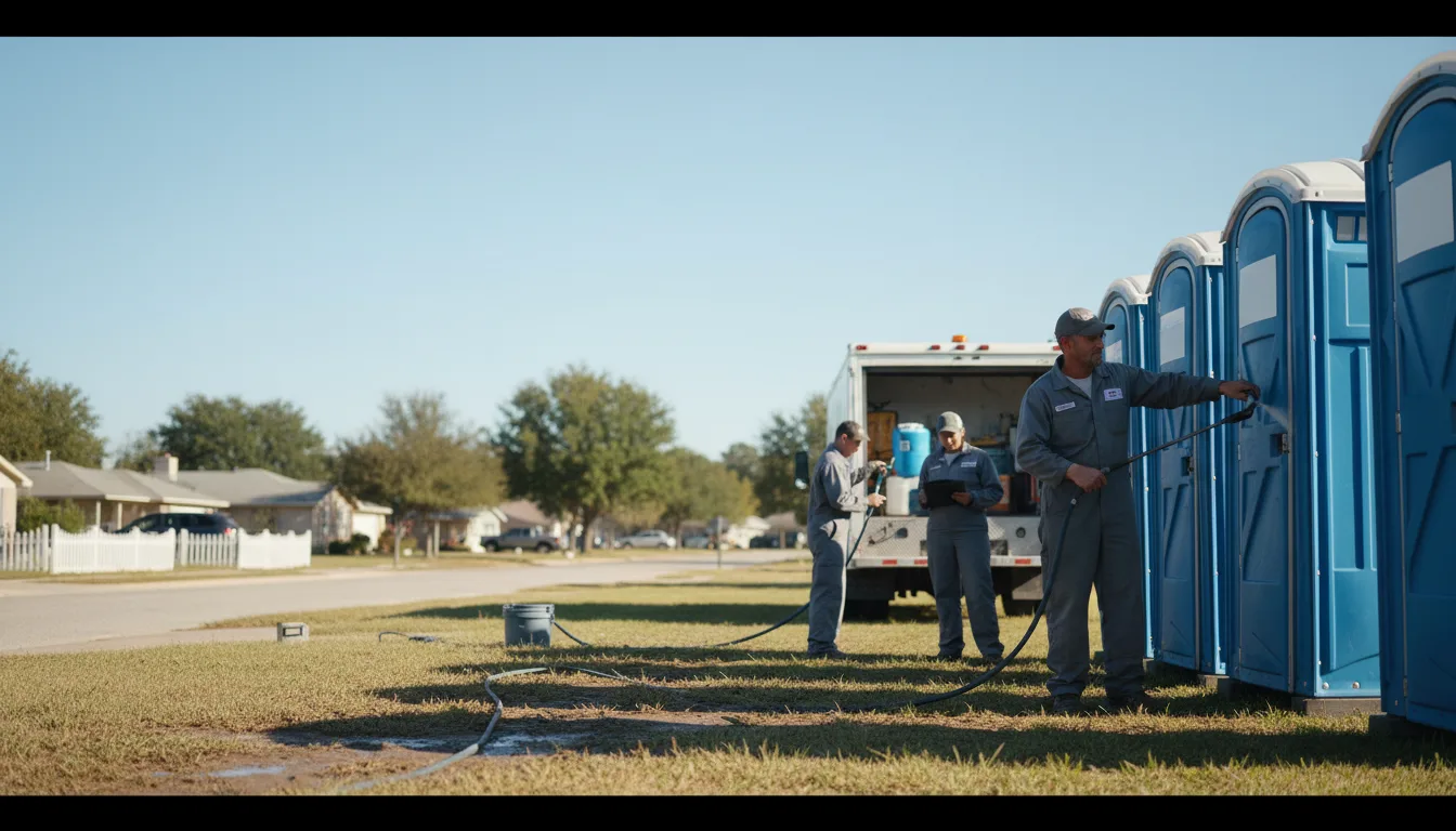 Long-Term Portable Toilet Rental in Baldwin, IL near me